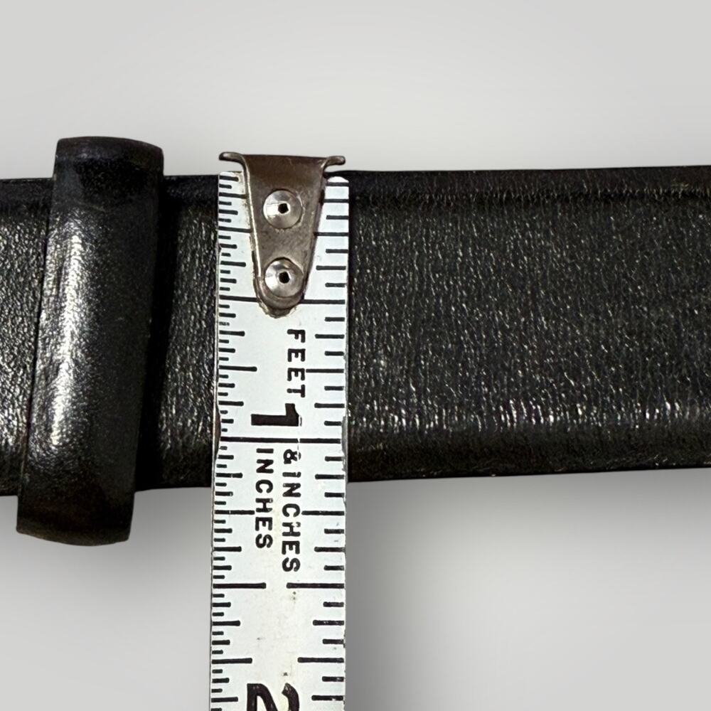 Claudio Orciani Black Leather Belt - Picture 15 of 16